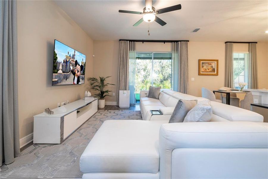 Furnished interior view inside a new home in , Kissimmee (Image 18).