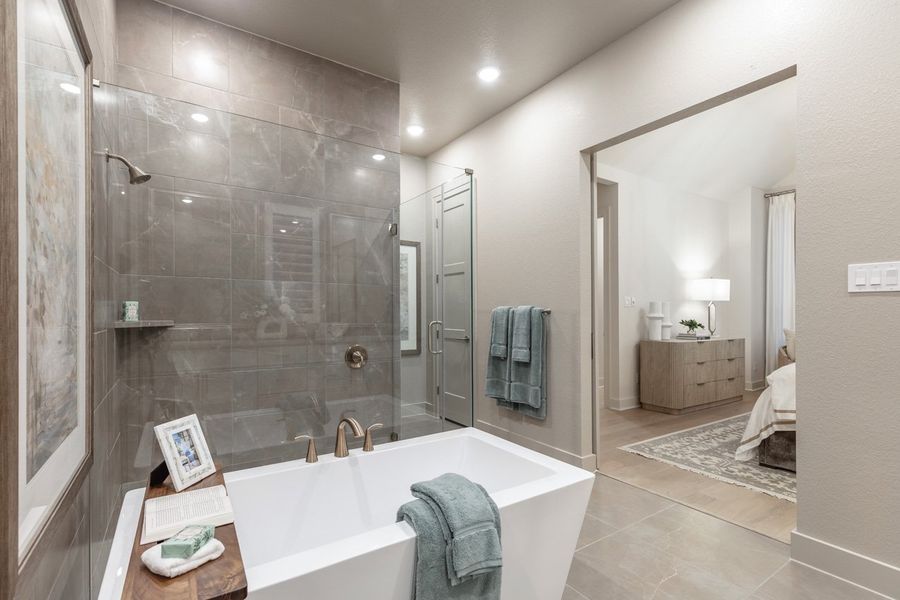 Representative Primary Bathroom - some options shown