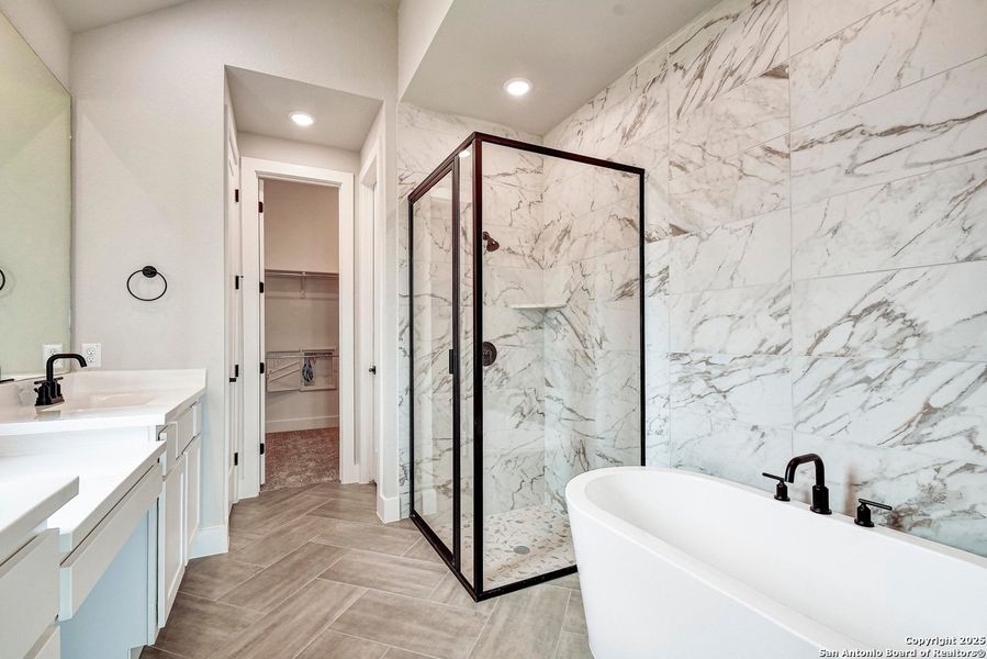 Furnished interior view inside a new home in Homestead, Schertz (Image 11). Furnished interior view inside a new home in Homestead, Schertz (Image 11).