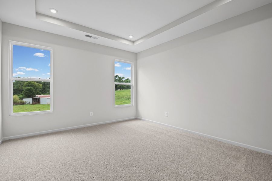 Representative unfurnished interior of a home built from the Edenton by Fischer Homes in Easton Park, Dallas (Image 23).