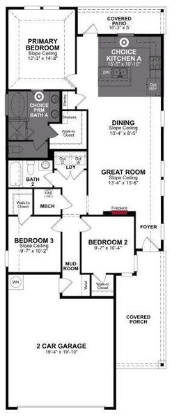 Beazer Homes Churchill Daisy Floorplan.