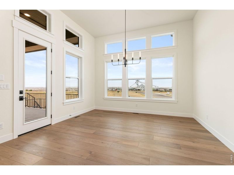 Spacious, unfurnished interior of a new home in RainDance, Windsor (Image 41).