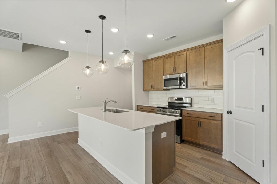 Furnished interior view inside a new home in Hopewell Garden, Winston-Salem (Image 8).