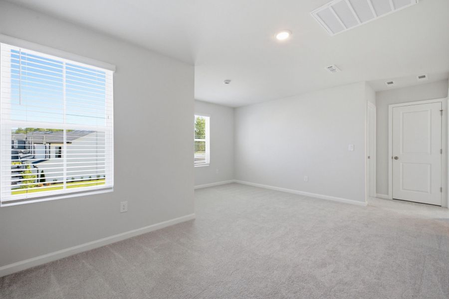 Spacious, unfurnished interior of a new home in Carpenter Falls, Durham (Image 46).