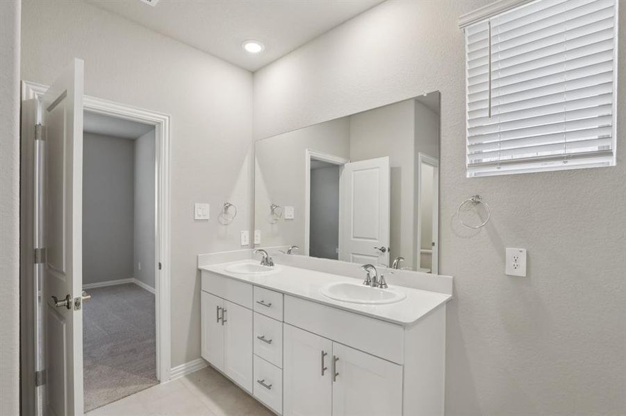 Furnished interior view inside a new home in Parks at Foster Crossing - Premier Series, Anna (Image 9). Furnished interior view inside a new home in Parks at Foster Crossing - Premier Series, Anna (Image 9).