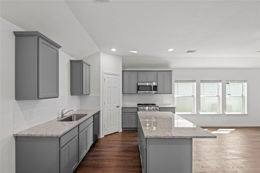 Furnished interior view inside a new home in , Dayton (Image 5). Furnished interior view inside a new home in , Dayton (Image 5).
