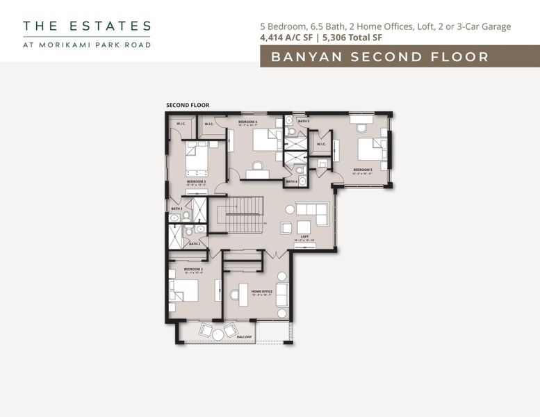 Floorplan - second floor