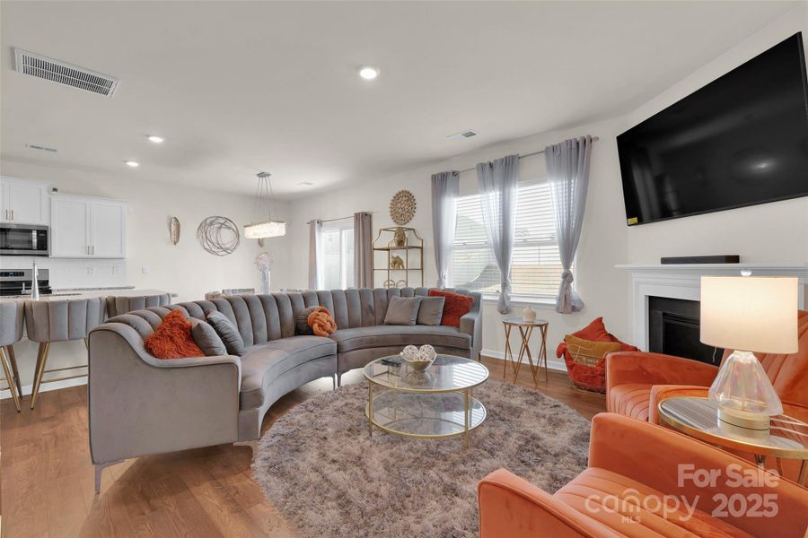 Furnished interior view inside a new home in , Simpsonville (Image 27).