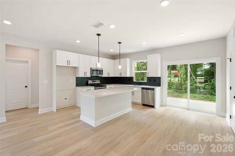 Furnished interior view inside a new home in , Stanley (Image 6).