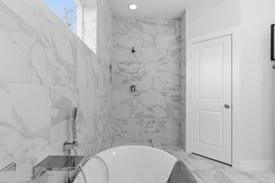 Furnished interior view inside a new home in , Houston (Image 10).