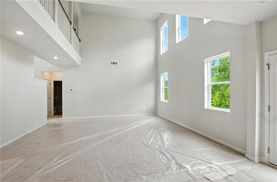 In-progress construction of a new home in Creekside Landing, Dallas, GA (Image 28).