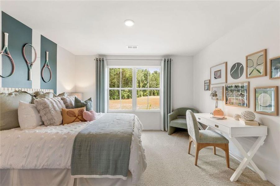 Furnished interior view inside a new home in , Gainesville (Image 9).