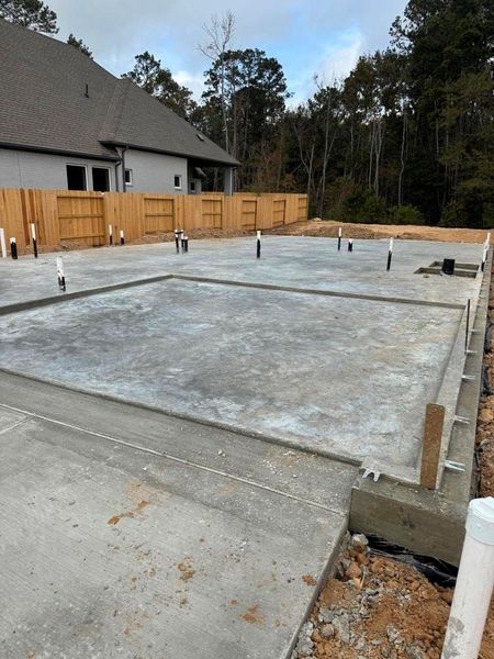 Every foundation at DWH is engineered and it’s inspected three times! We do not do “batch” testing.  Rest easy knowing your foundation comes with a 10 year warranty.