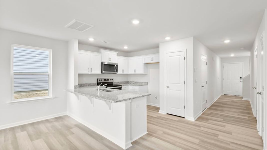 Furnished interior view inside a new home in Covington Village, Greer (Image 10).