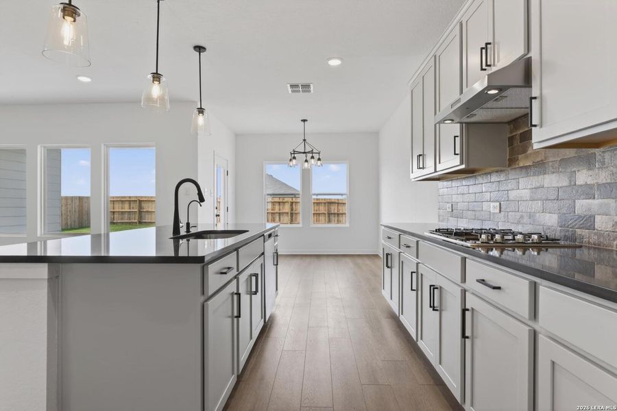 Furnished interior view inside a new home in Cordova Trails, Seguin (Image 5).