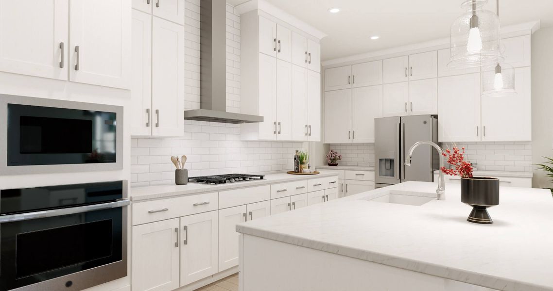 Artist Rendering - Laredo Kitchen View