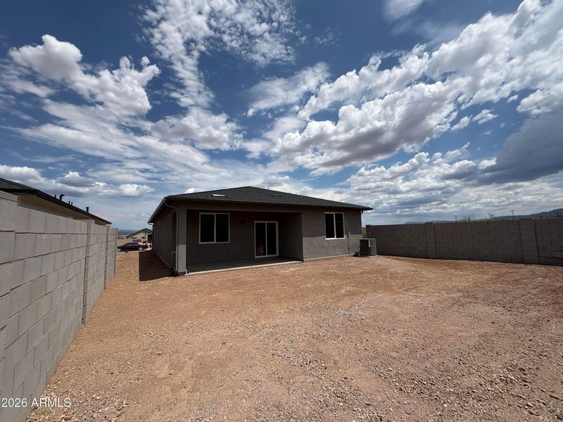 Exterior details and patio area of a home in Vineyards at Cottonwood, Cottonwood (Image 19).