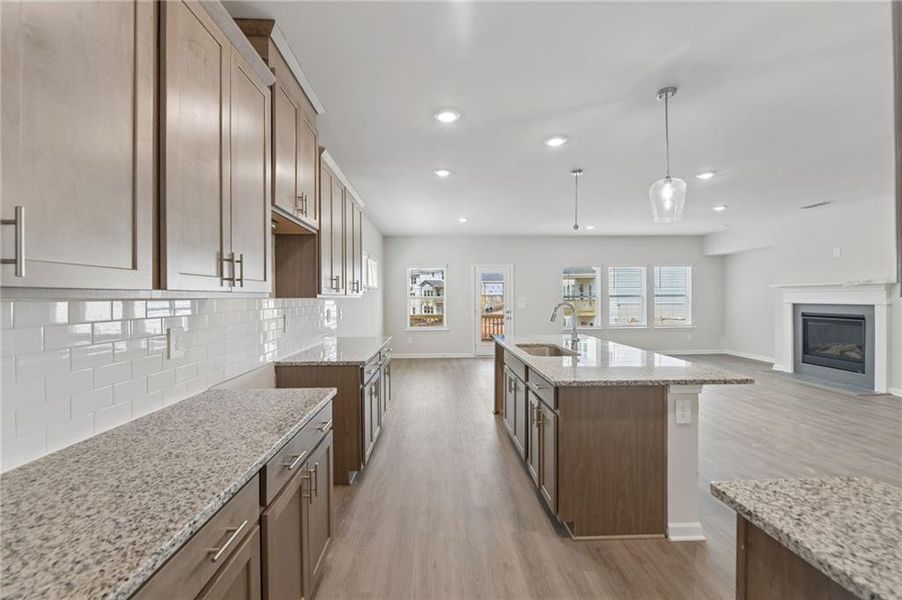 Furnished interior view inside a new home in Martin Springs - Estate Series, Lawrenceville (Image 11).