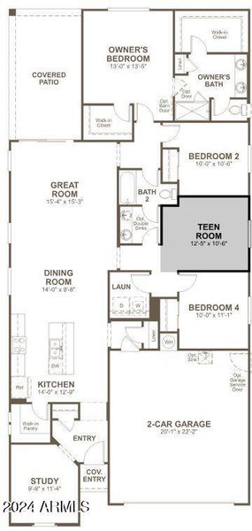 RED IV - 42 - Floorplan