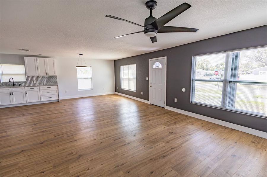 Living room Overlooking the Dining Area Living room Overlooking the Dining Area