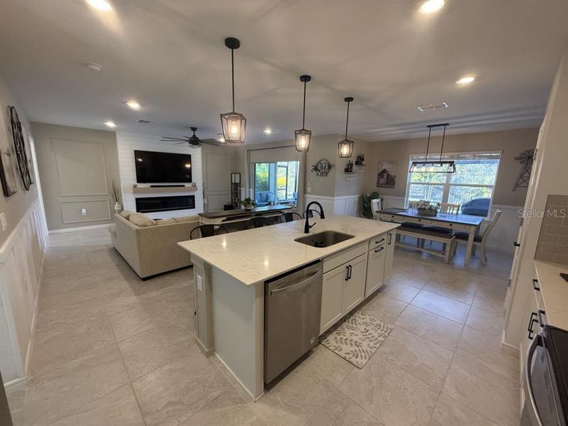 Furnished interior view inside a new home in Isles at BayView, Parrish (Image 5).