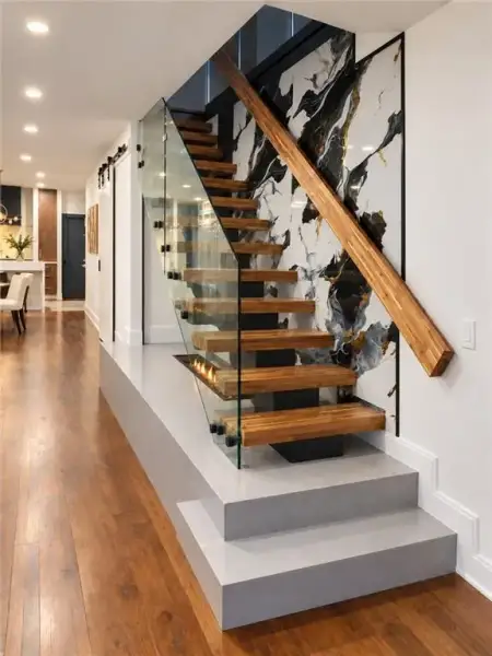 Furnished interior view inside a new home in , Atlanta (Image 14).