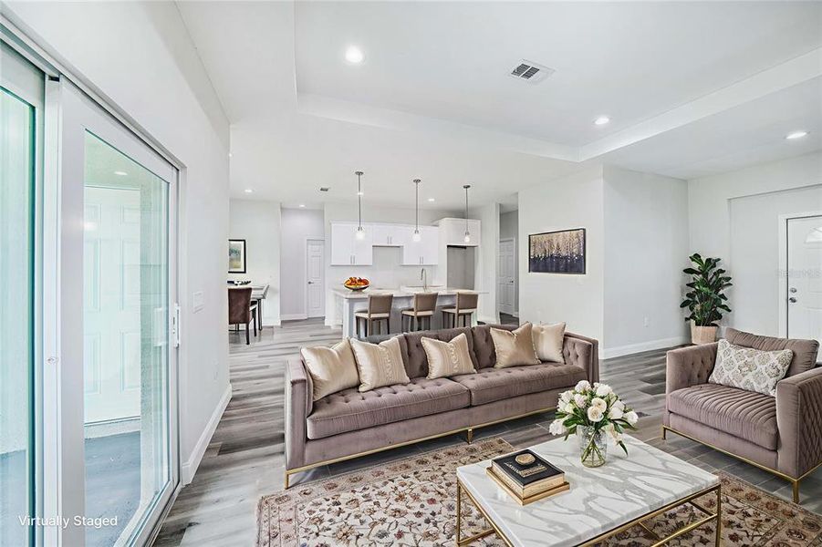 Furnished interior view inside a new home in , North Port (Image 9). Furnished interior view inside a new home in , North Port (Image 9).