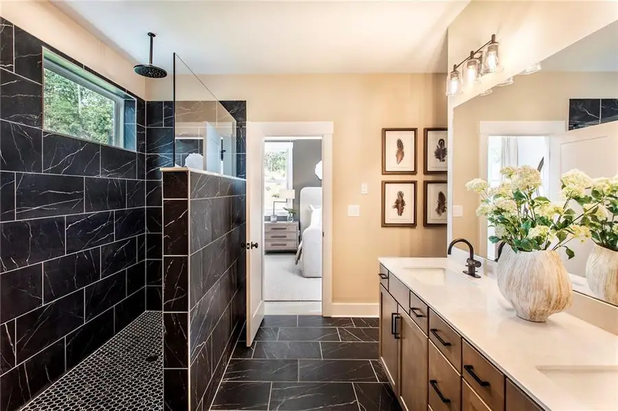 Furnished interior view inside a new home in Acacia, Cumming (Image 12).