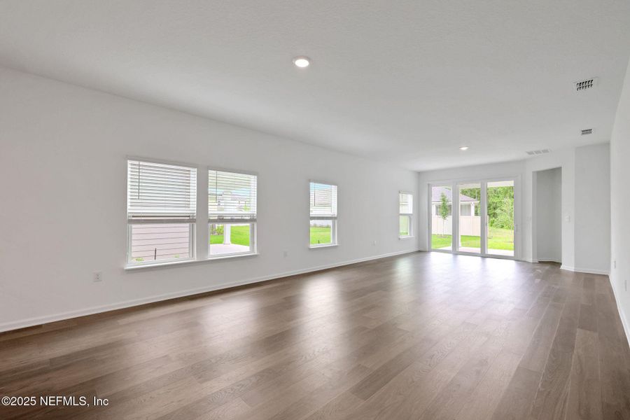 Spacious, unfurnished interior of a new home in TrailMark, St. Augustine (Image 35). Spacious, unfurnished interior of a new home in TrailMark, St. Augustine (Image 35).