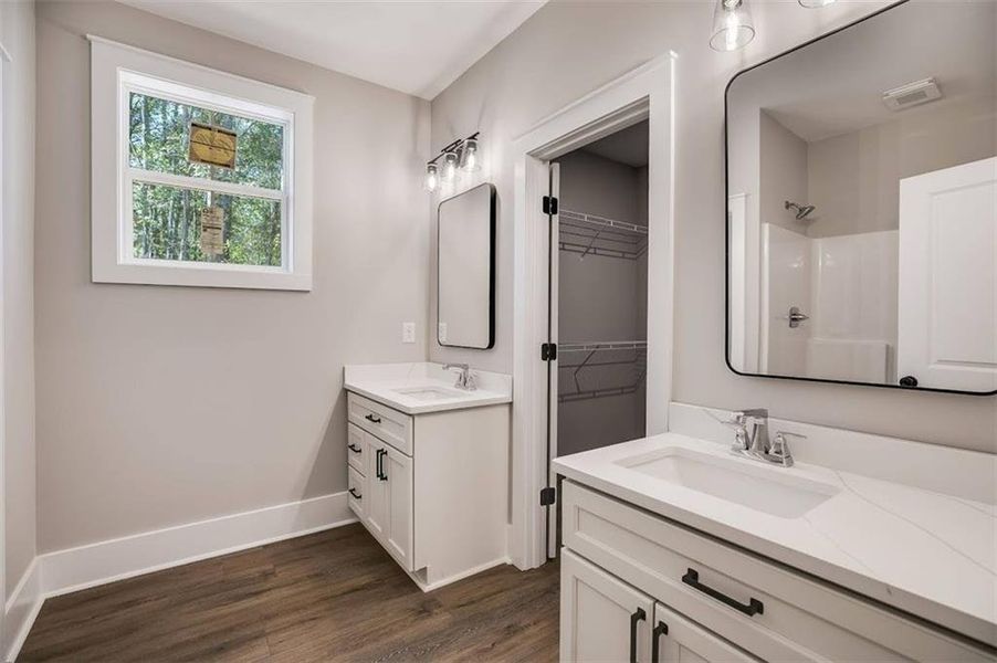 Furnished interior view inside a new home in , Bowdon (Image 8).