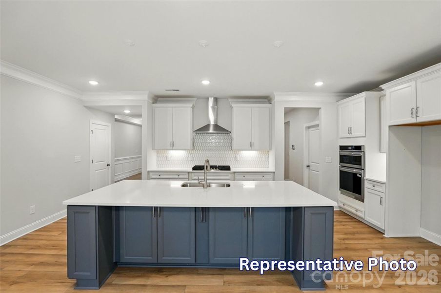 Furnished interior view inside a new home in The Enclave at Laurelbrook, Sherrills Ford (Image 6).
