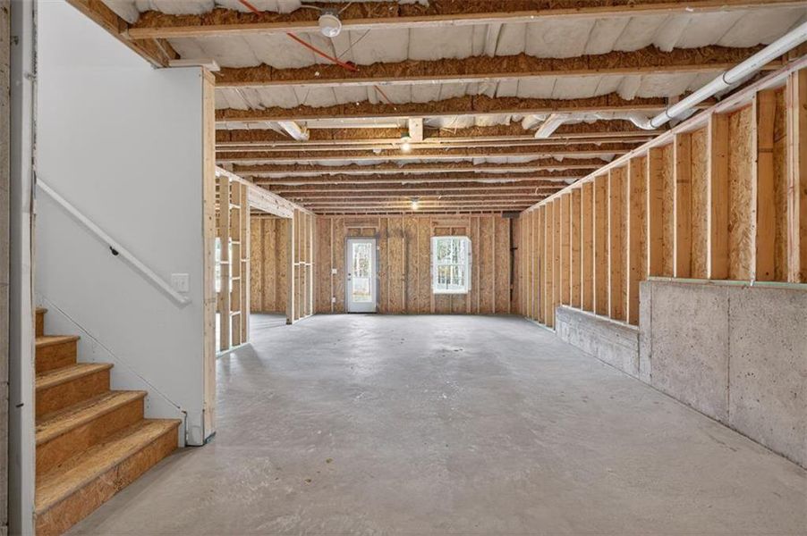 In-progress construction of a new home in Allen Manor, Hoschton, GA (Image 38).