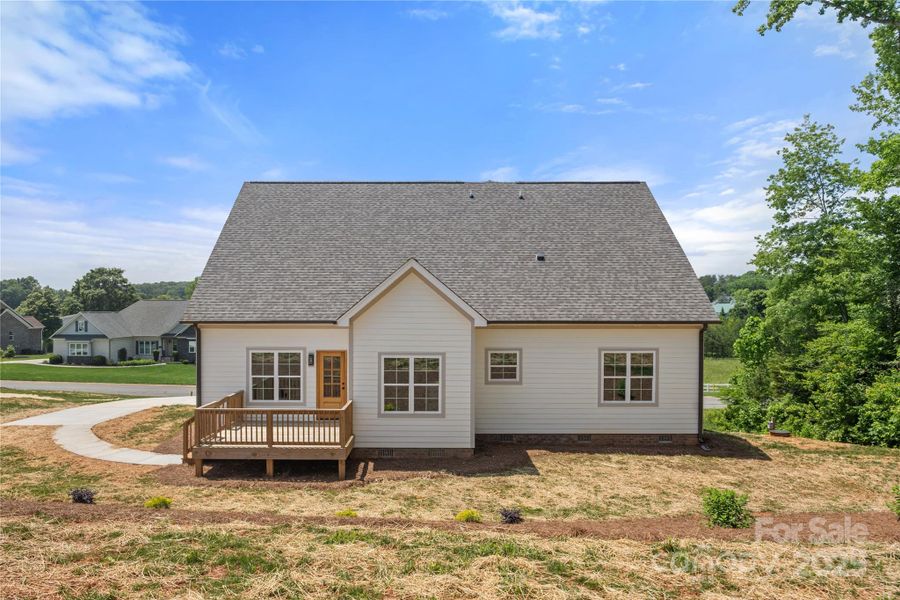 Exterior details and patio area of a home in , Mocksville (Image 25). Exterior details and patio area of a home in , Mocksville (Image 25).