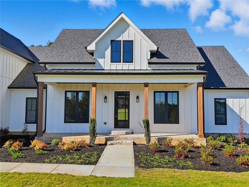Exterior details and patio area of a home in , Canton (Image 2). Exterior details and patio area of a home in , Canton (Image 2).