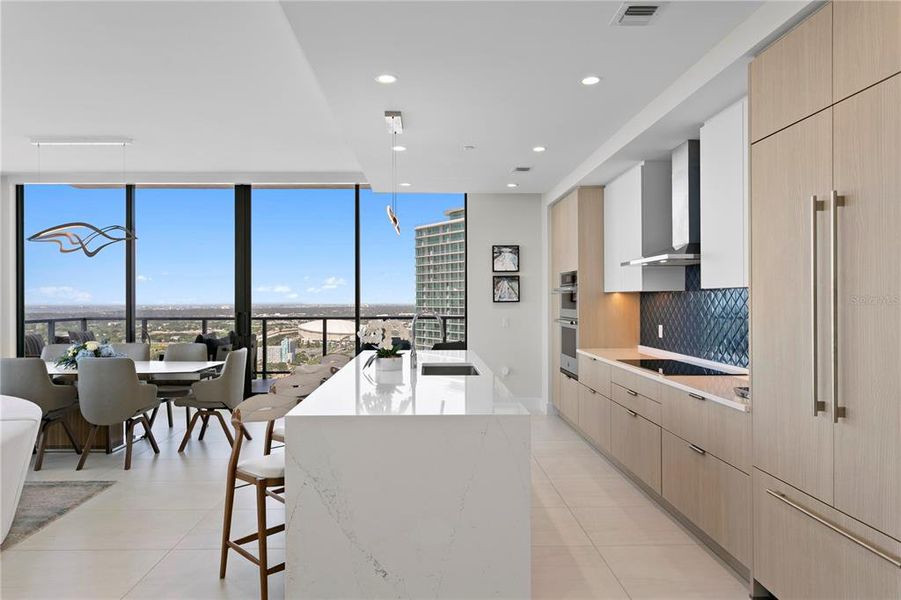 Furnished interior view inside a new home in , St. Petersburg (Image 11).