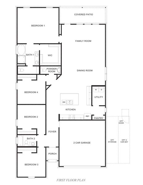 2D floor plan layout of this home in Silverthorne, Conroe, TX (Image 4). 2D floor plan layout of this home in Silverthorne, Conroe, TX (Image 4).