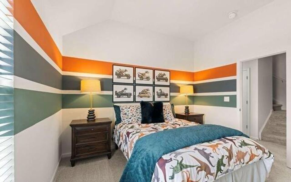 Furnished interior view inside a new home in Walden Park - The Retreat, Jonesboro (Image 38).