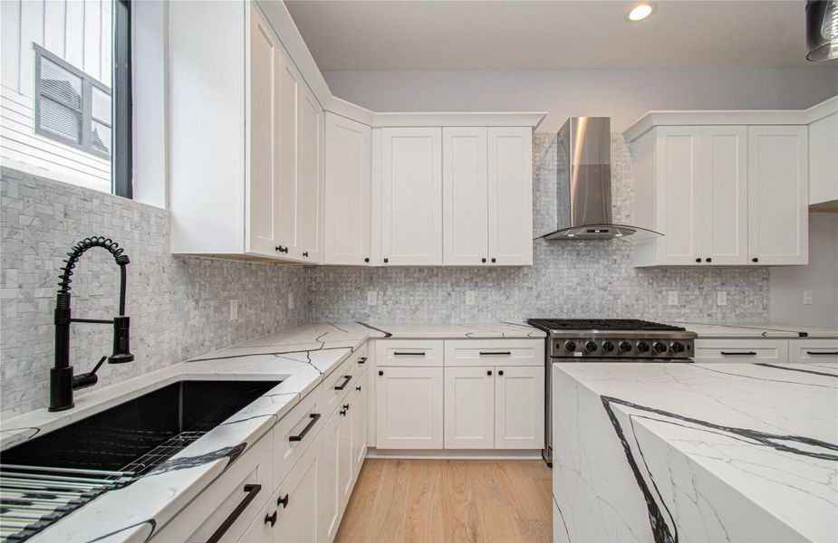 Furnished interior view inside a new home in , Houston (Image 32).