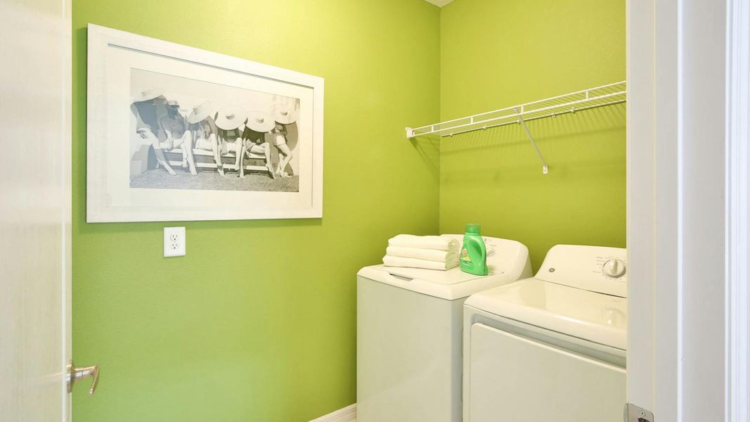 Furnished interior view inside a new home in Palm Grove Real Estate and Homes for Sale in Lakewood Ranch, FL - Neal Communities, Lakewood Ranch (Image 28).