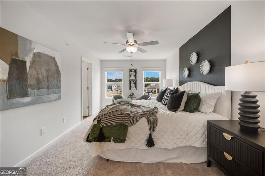 Furnished interior view inside a new home in , Jonesboro (Image 10).