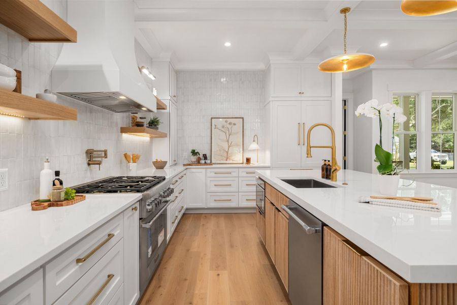 Furnished interior view inside a new home in , Mount Pleasant (Image 4).