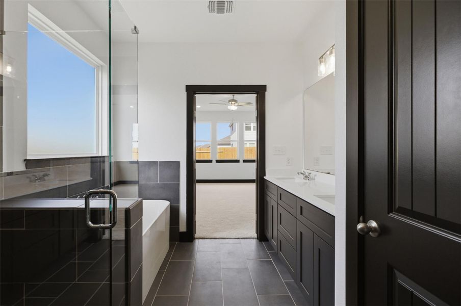 Furnished interior view inside a new home in , Pflugerville (Image 8).