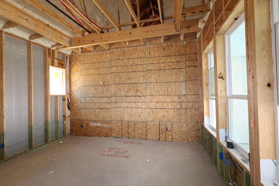 In-progress construction of a new home in Two Step Farm - Landmark Row Collection, Montgomery, TX (Image 6).