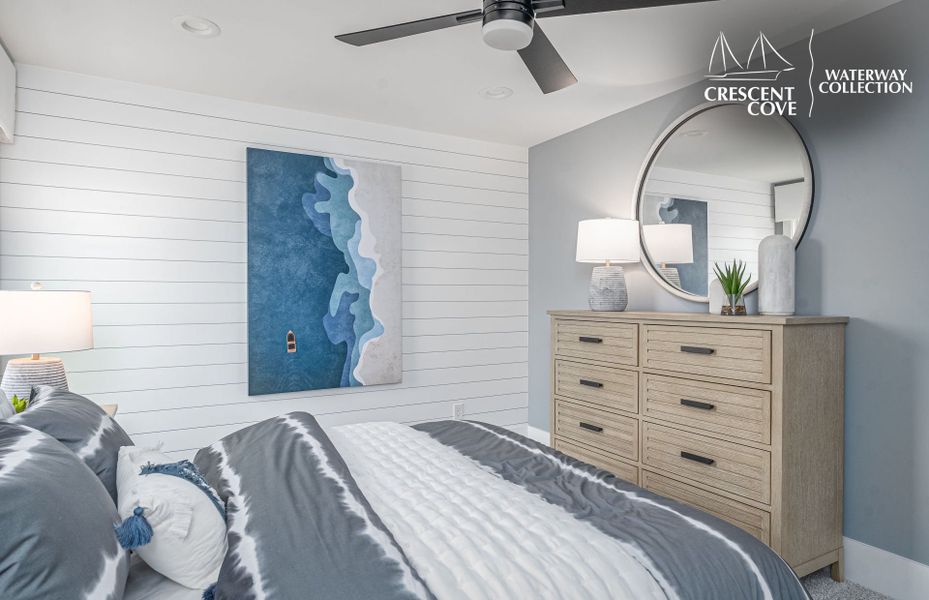 Representative furnished interior of a home built from the Woodward - Waterway Collection by Pulte Homes in Crescent Cove, Myrtle Beach (Image 8).