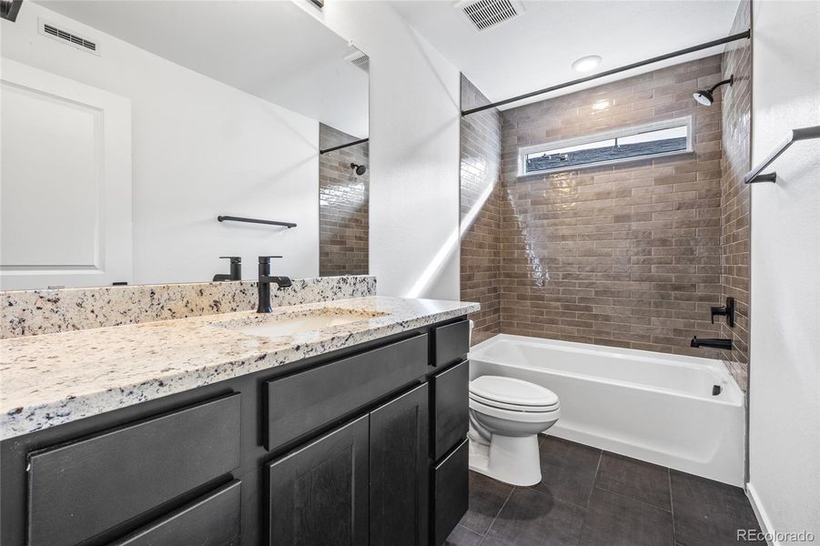 Furnished interior view inside a new home in Harvest Crossing, Aurora (Image 10). Furnished interior view inside a new home in Harvest Crossing, Aurora (Image 10).