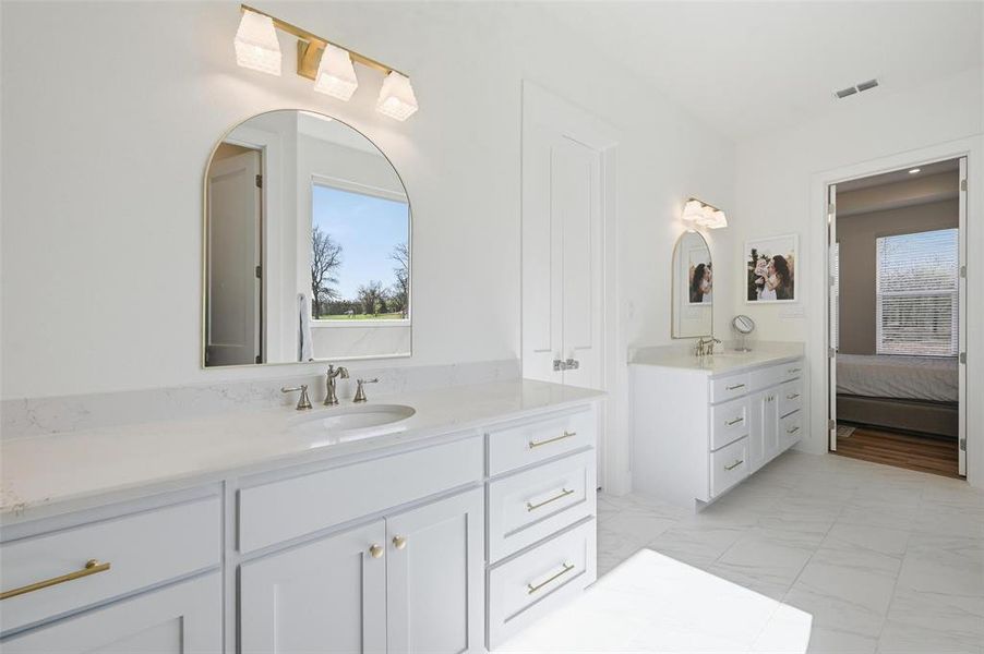 Furnished interior view inside a new home in , Weatherford (Image 10).