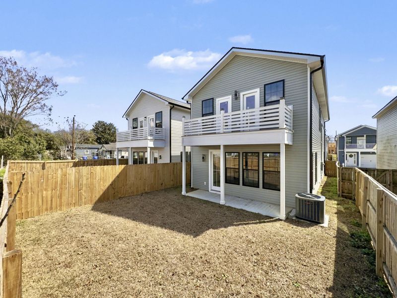 Exterior details and patio area of a home in , North Charleston (Image 4). Exterior details and patio area of a home in , North Charleston (Image 4).