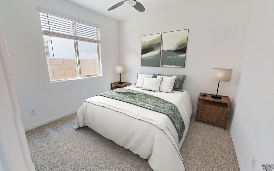 Furnished interior view inside a new home in Blossom Rock, Apache Junction (Image 7). Furnished interior view inside a new home in Blossom Rock, Apache Junction (Image 7).