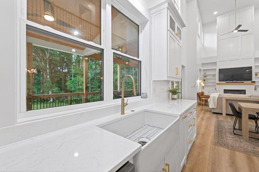 Furnished interior view inside a new home in , Buford (Image 9).