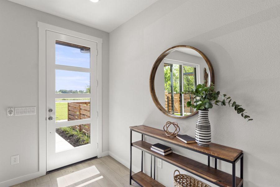 Furnished interior view inside a new home in Ten Mile Creek, Celina (Image 4).